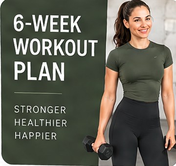 6-week workout plan cover